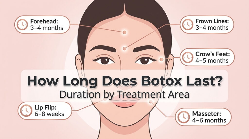 How long Botox lasts timeline and results